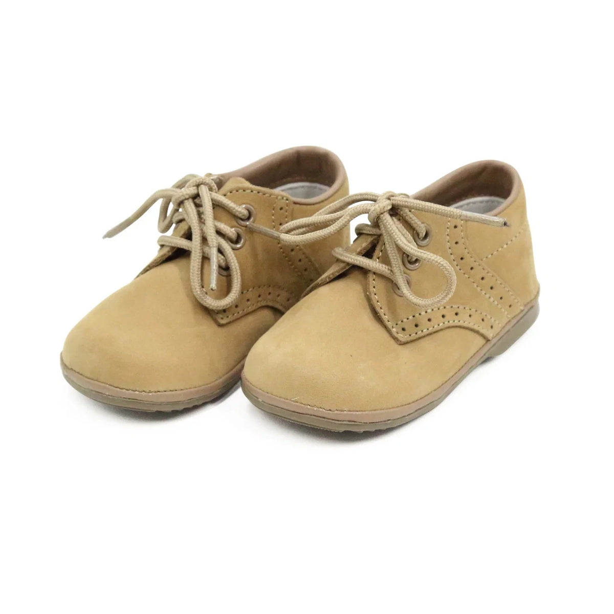 L'Amour James Nubuck Khaki Lace Up Shoe
