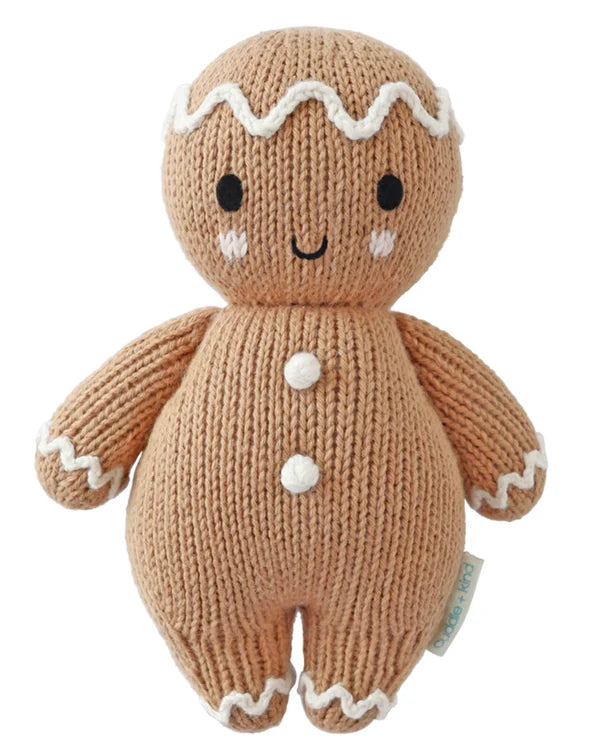 Cuddle + Kind Baby Gingerbread- Icing White