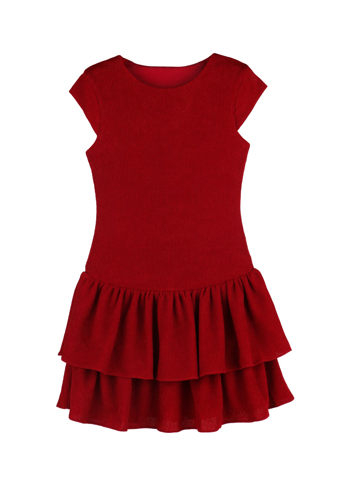 Gabby Red Camila Elastic Dress