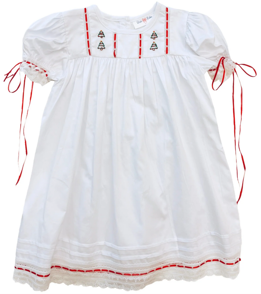 Lulu Bebe Mabel Christmas Tree Dress
