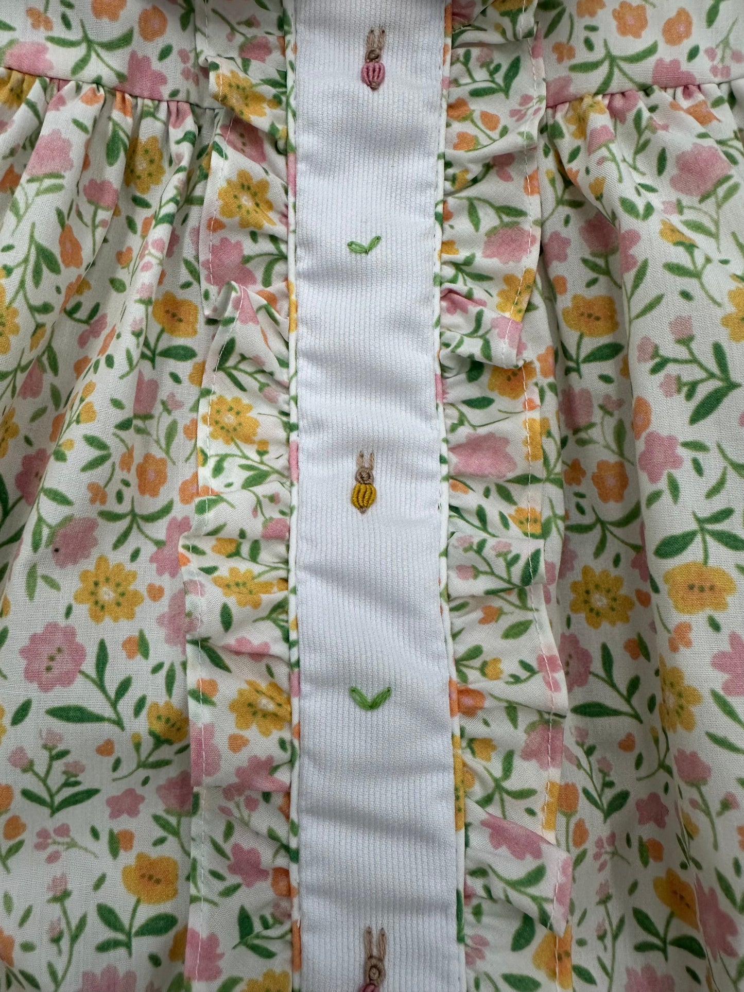 Lulu Bebe Molly Bunny Hop Floral Dress