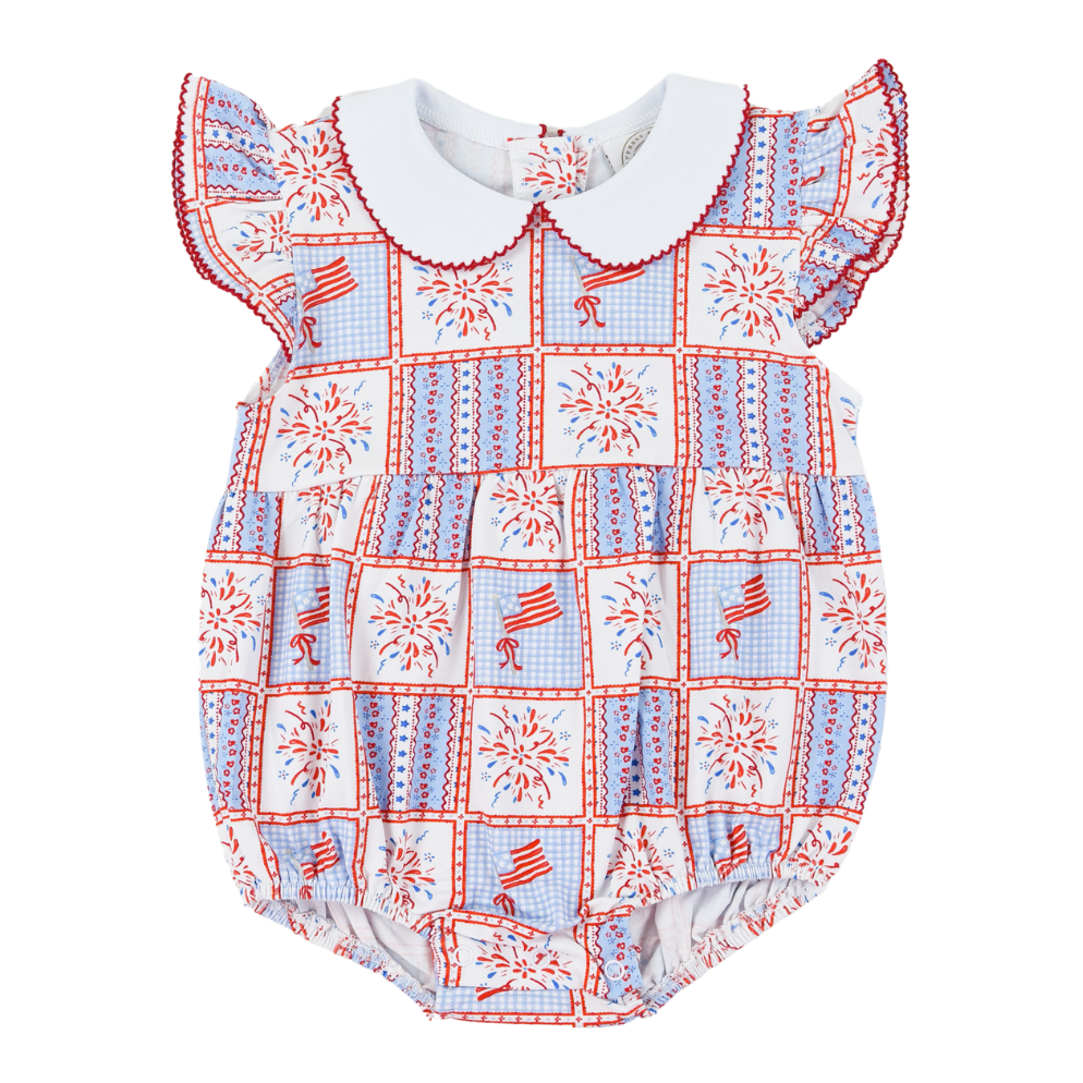 Cypress Row Patriotic Patchwork Penelope Prep Bubble