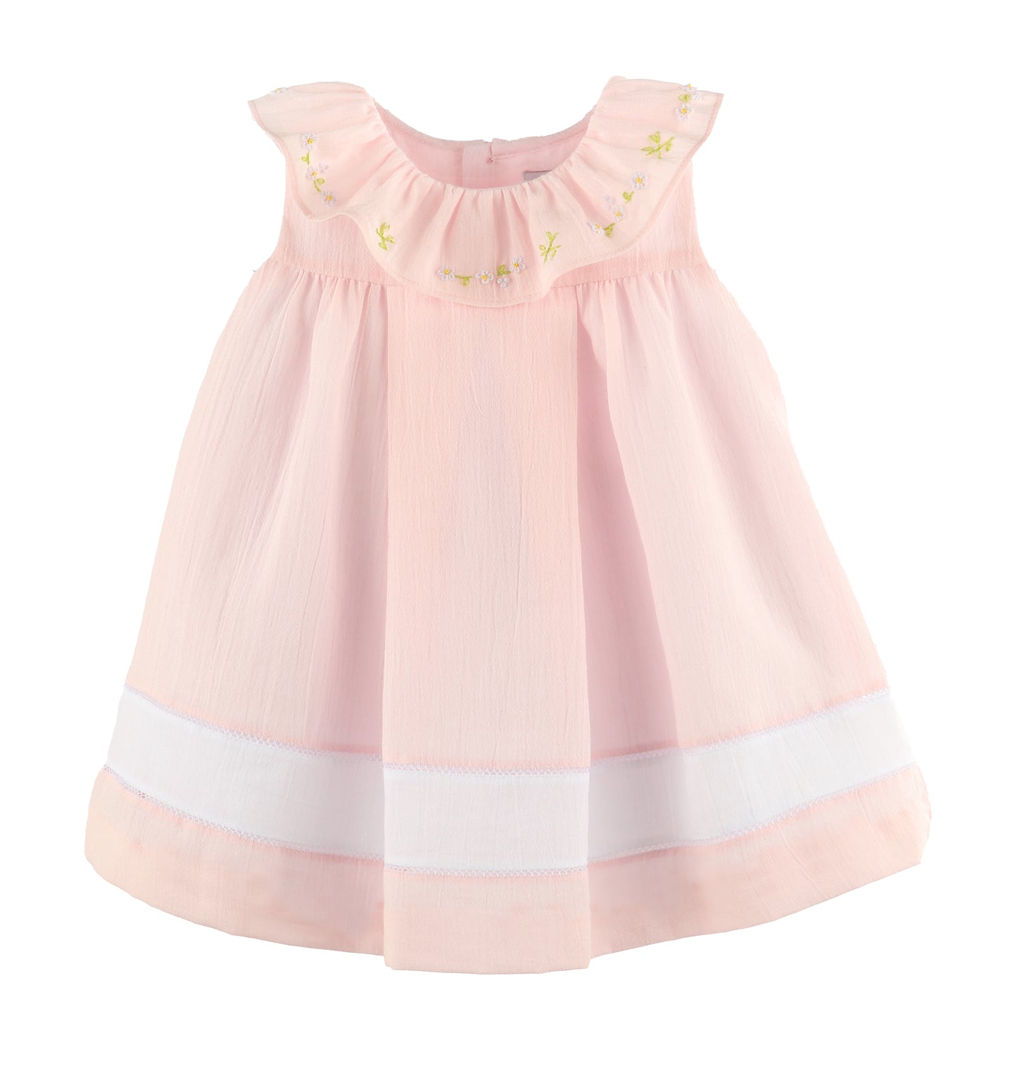 Sophie & Lucas Pink Daisy Chain Ruffle Dress