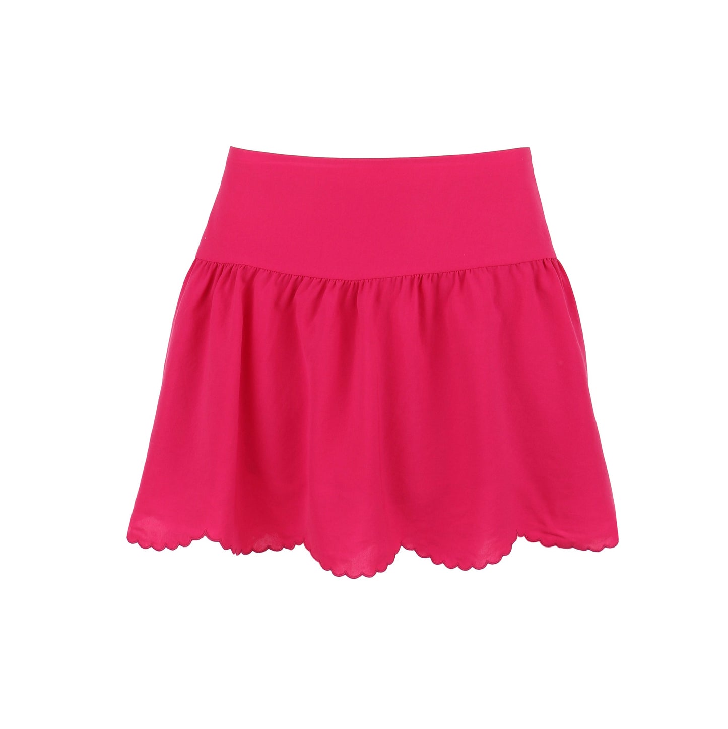 Gabby Fuchsia Angela Scalloped Skort