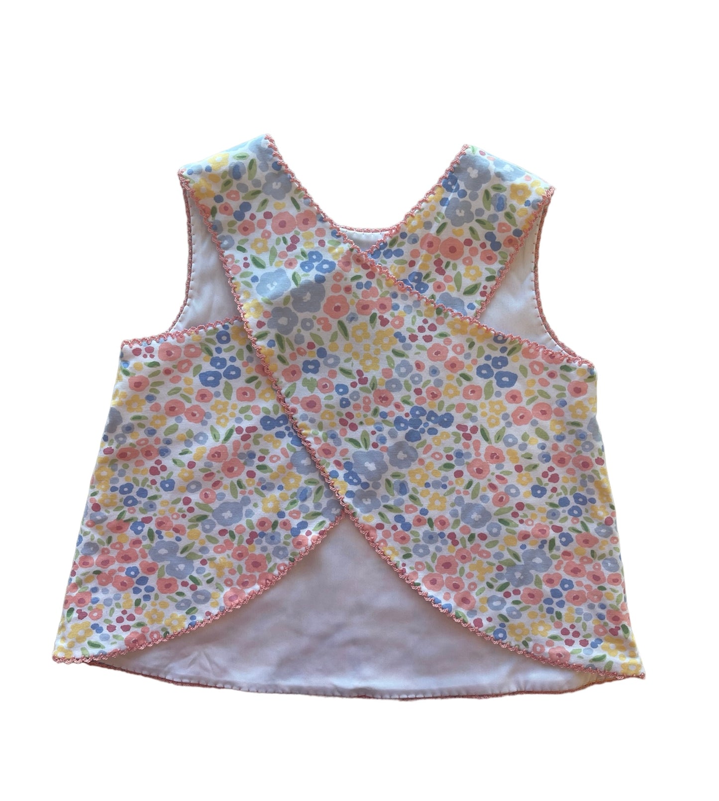 Sage & Lilly Carly Floral Cross Back Bloomer Set