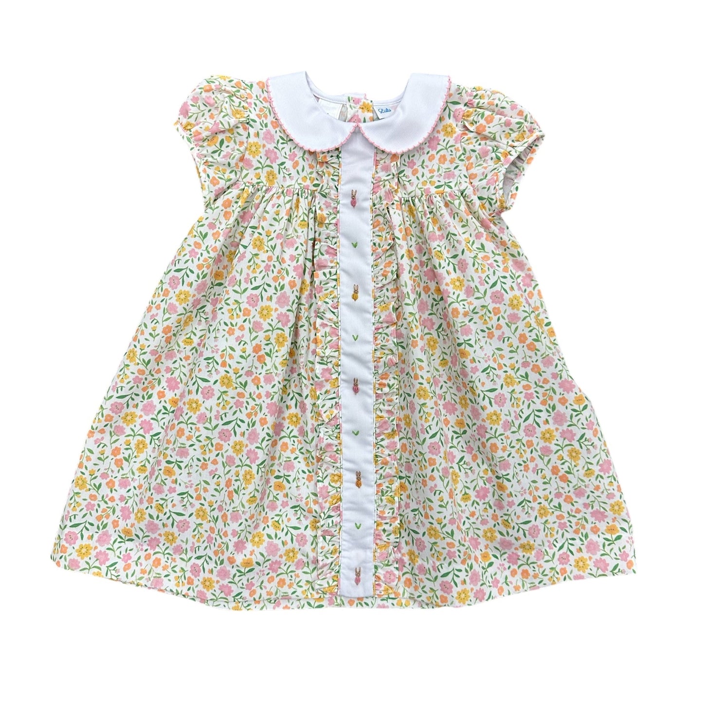 Lulu Bebe Molly Bunny Hop Floral Dress