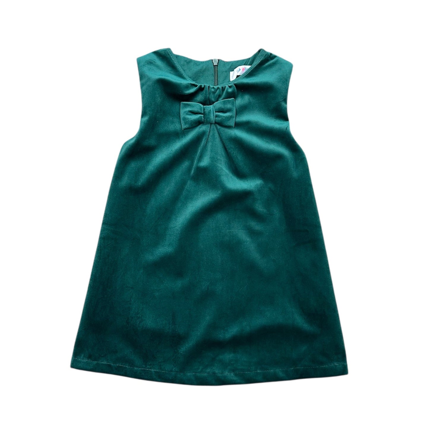 Lulu Bebe Amelia Green Velvet Dress