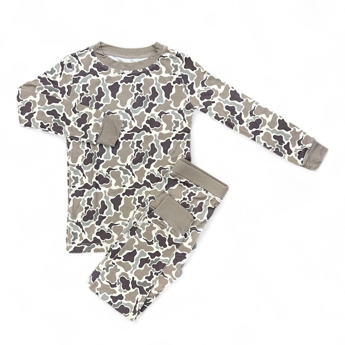 Benji & Bru "Big Chad" Camo Pajamas