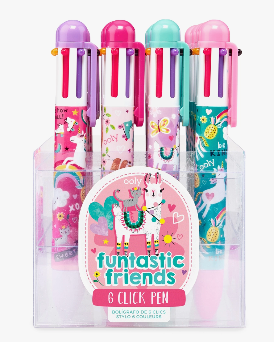 Funtastic Friends 6 Click Pen