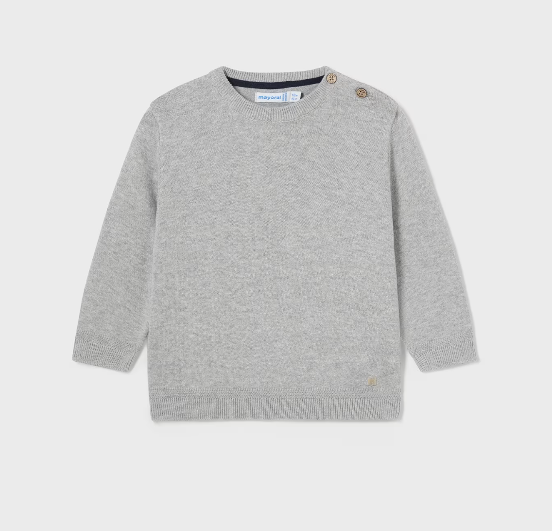 Mayoral Baby Boy Gray Sweater