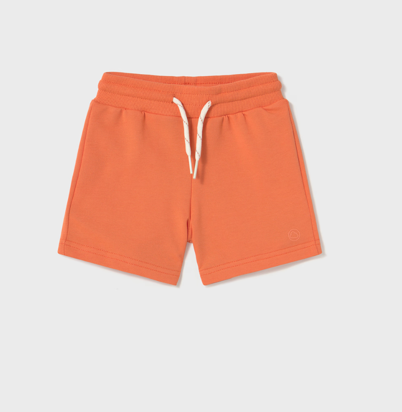 Mayoral Boy Tangerine Knit Shorts