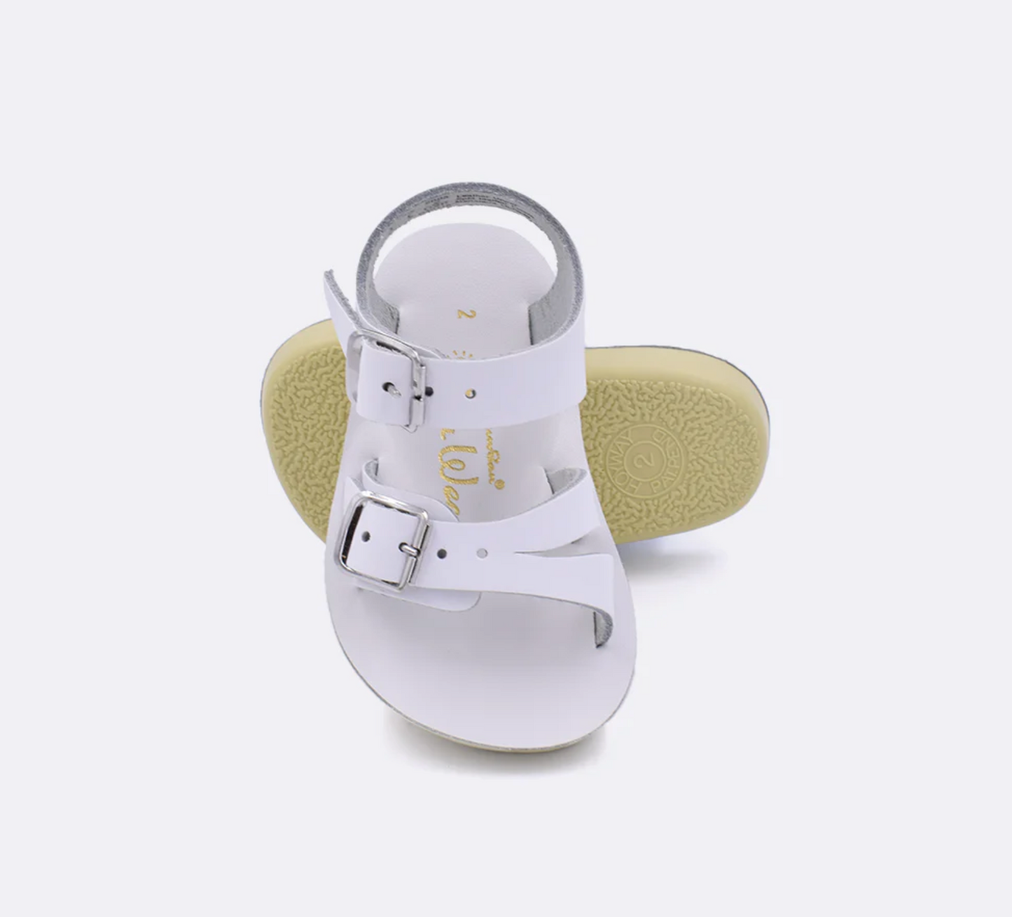 Sun San Sea Wee White Sandal