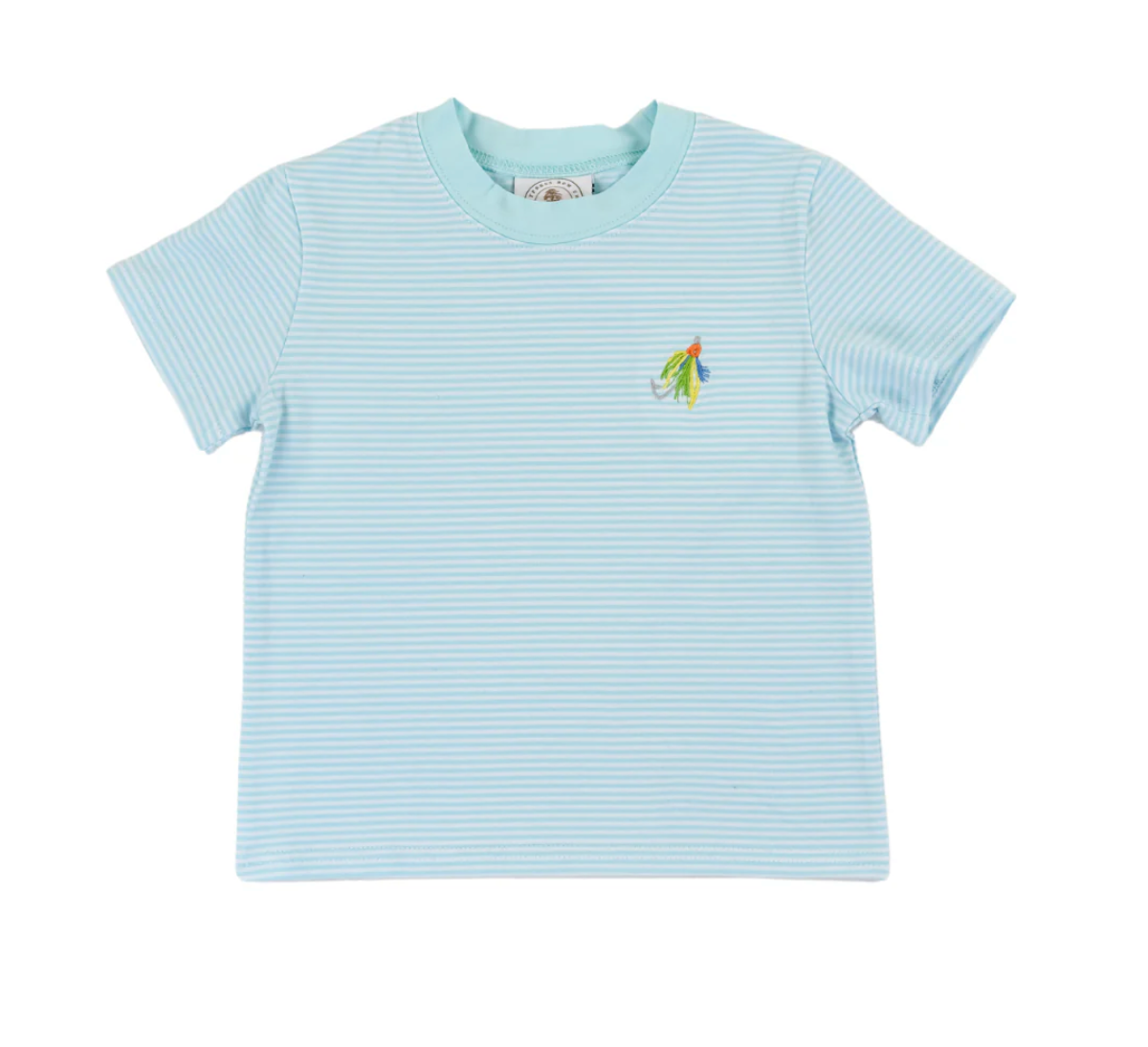 Cypress Row Gone Fishing Embroidered T-Shirt