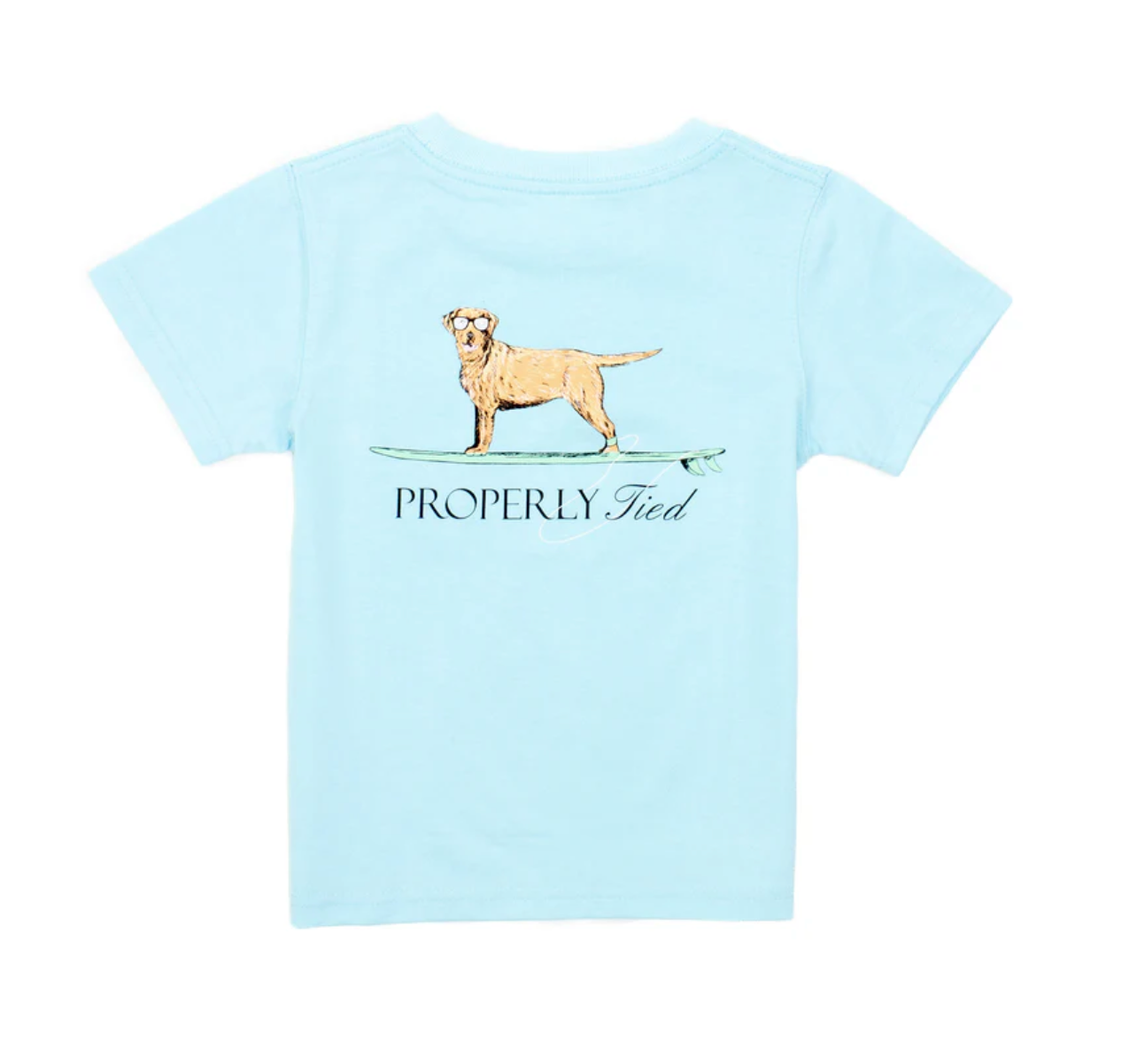 Properly Tied Waterider on Powder Blue