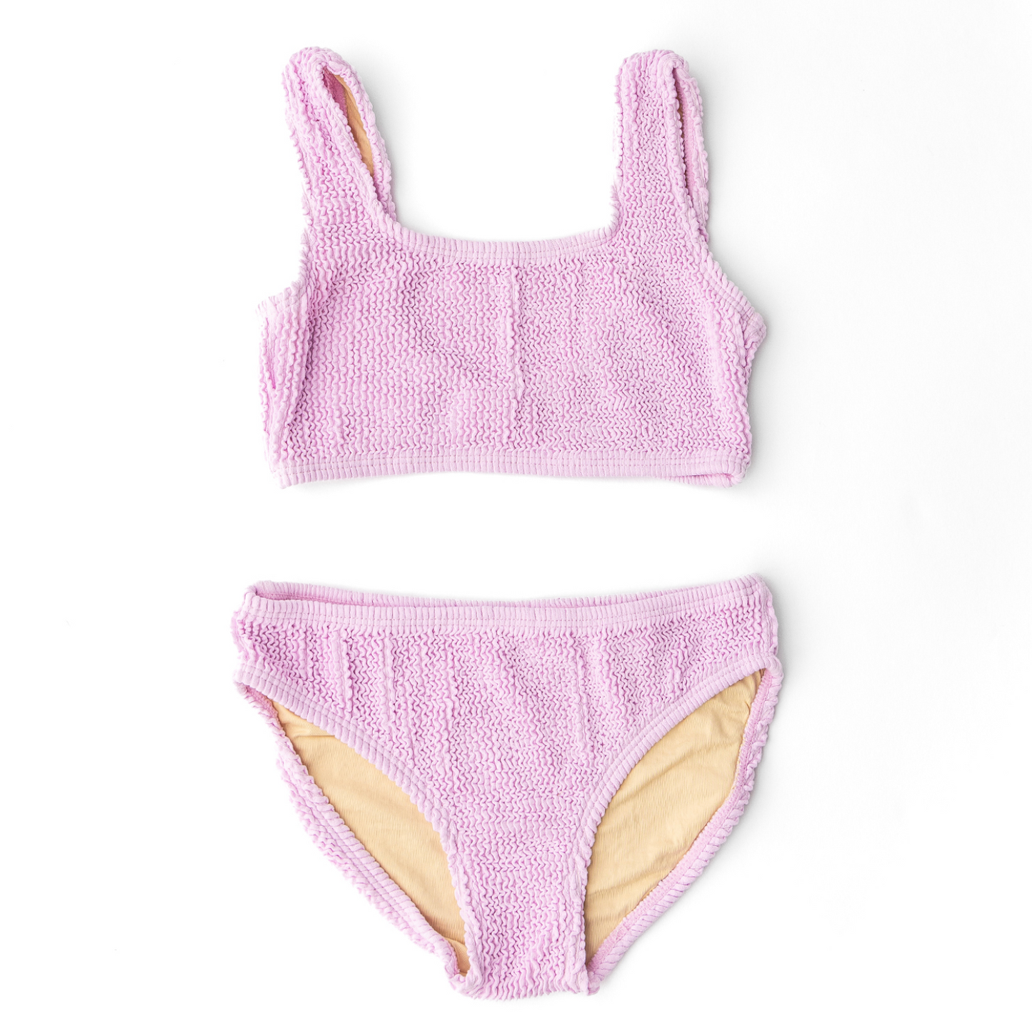 Shade Critters Lavender Crinkle Two Piece Swimsuit