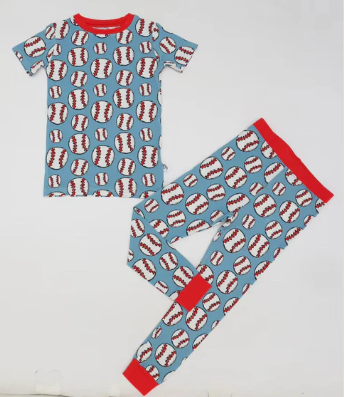 Benji & Bru Take Me Out to the Ball Game Pajamas