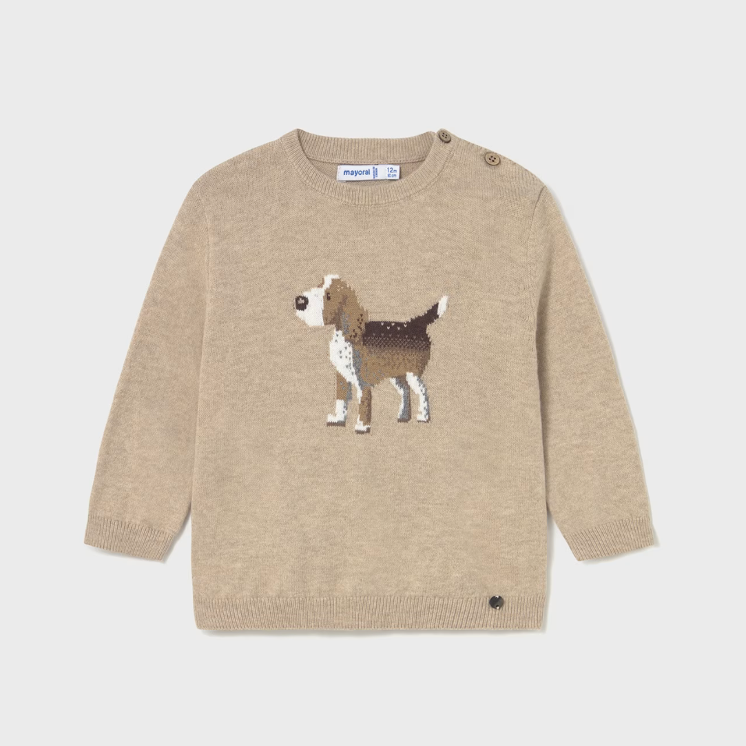 Mayoral Baby Boy Dog Sweater