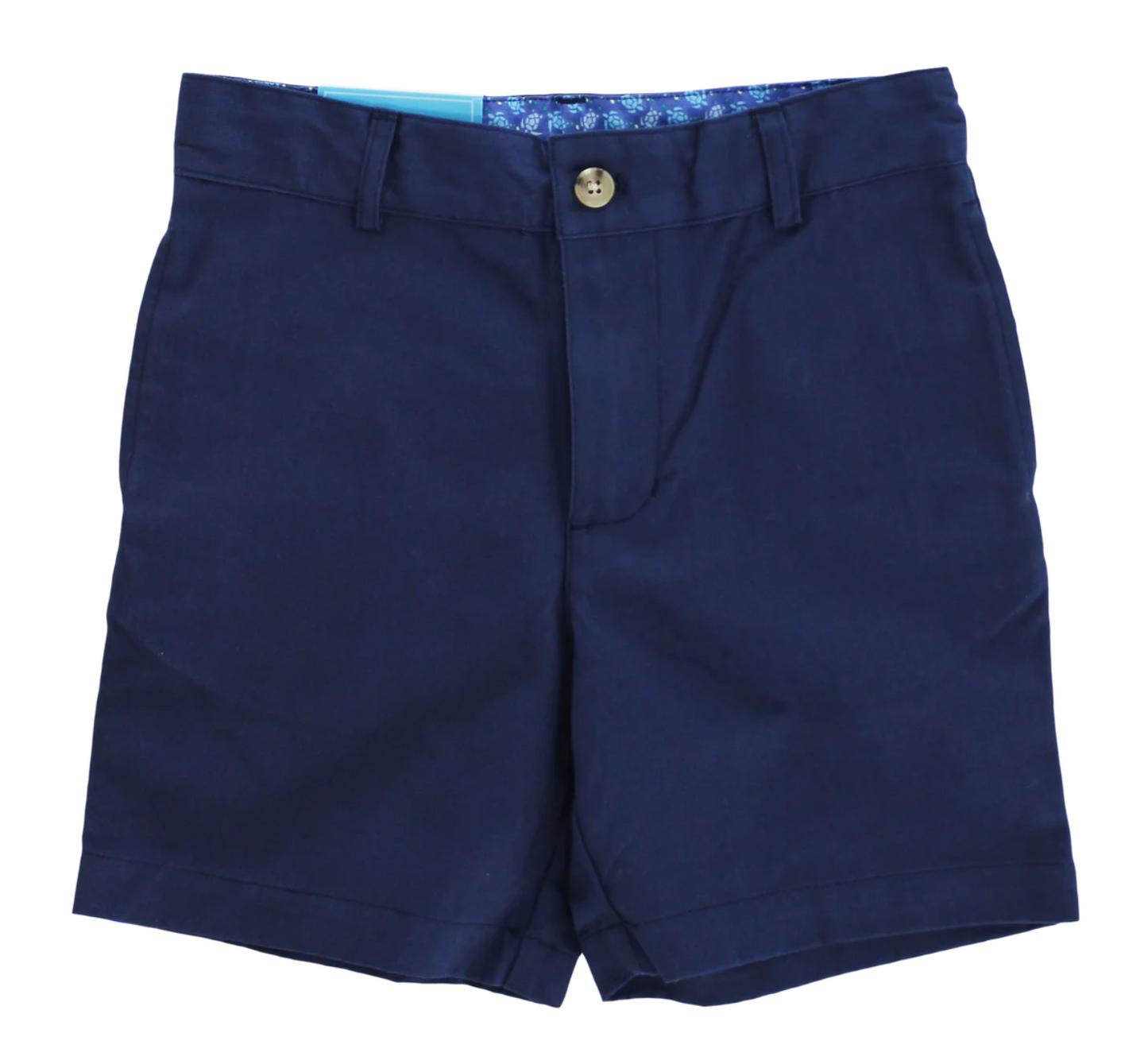 J Bailey Pete Navy Twill Shorts