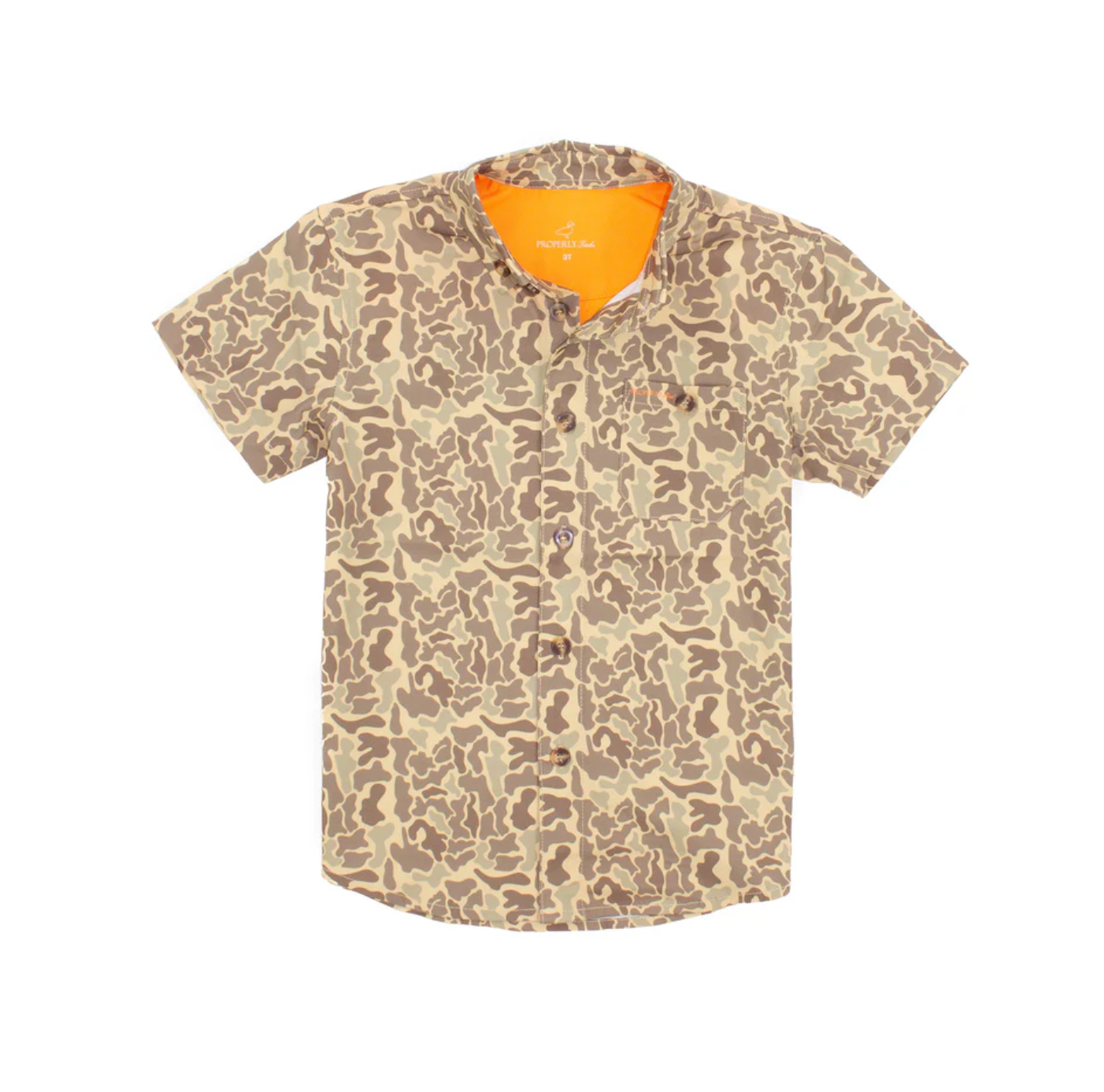 Properly Tied Sportsman Field Shirt Vintage Camo