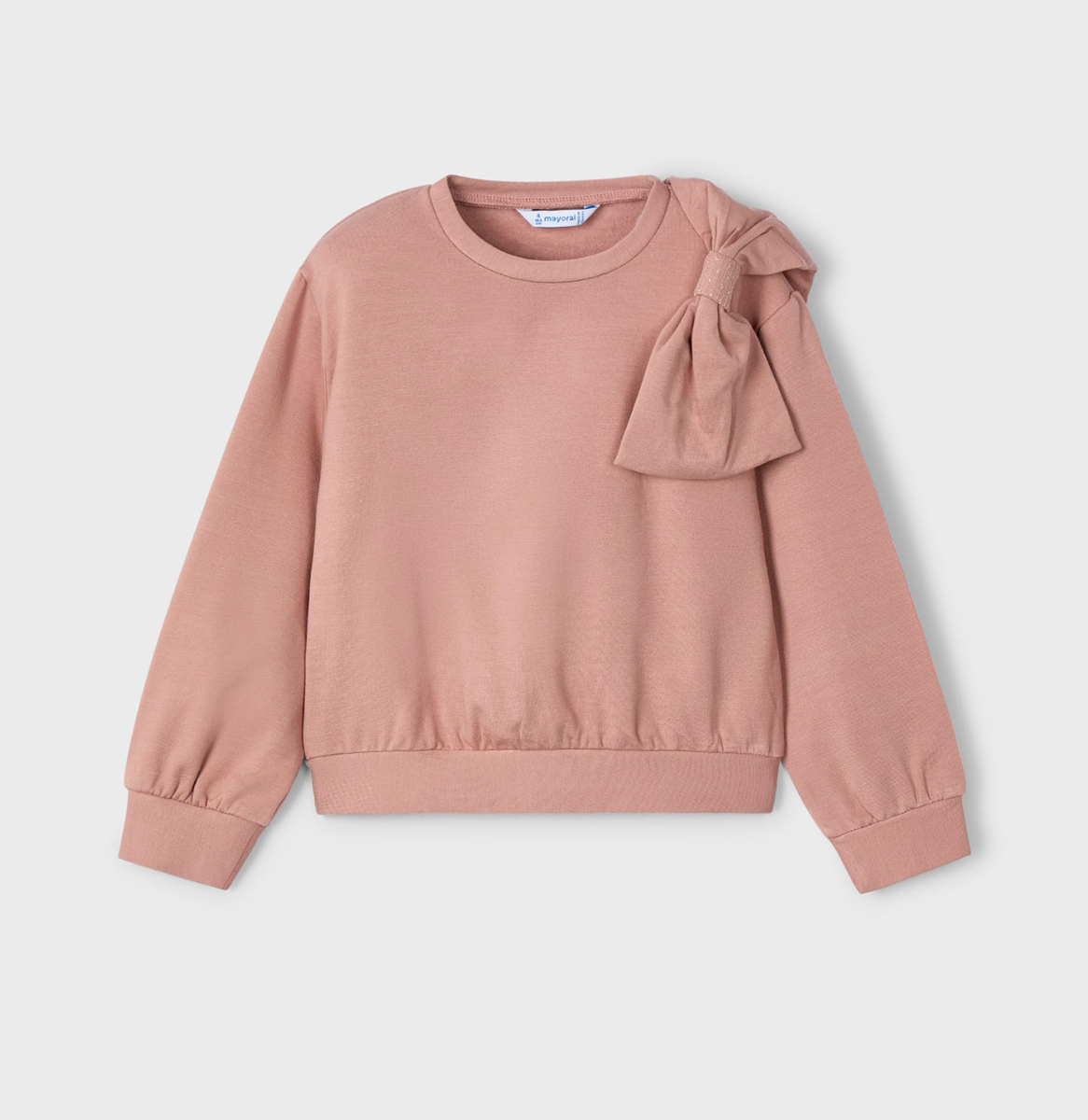Mayoral Girl Kit Bow Sweatshirt