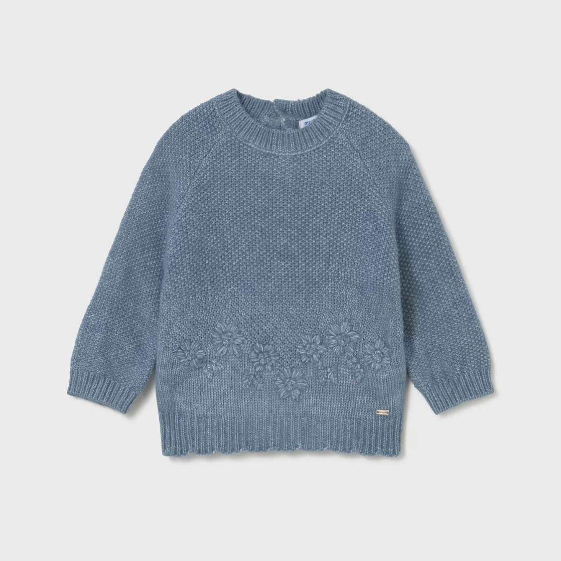 Mayoral Baby Girl Brooke Blue Sweater
