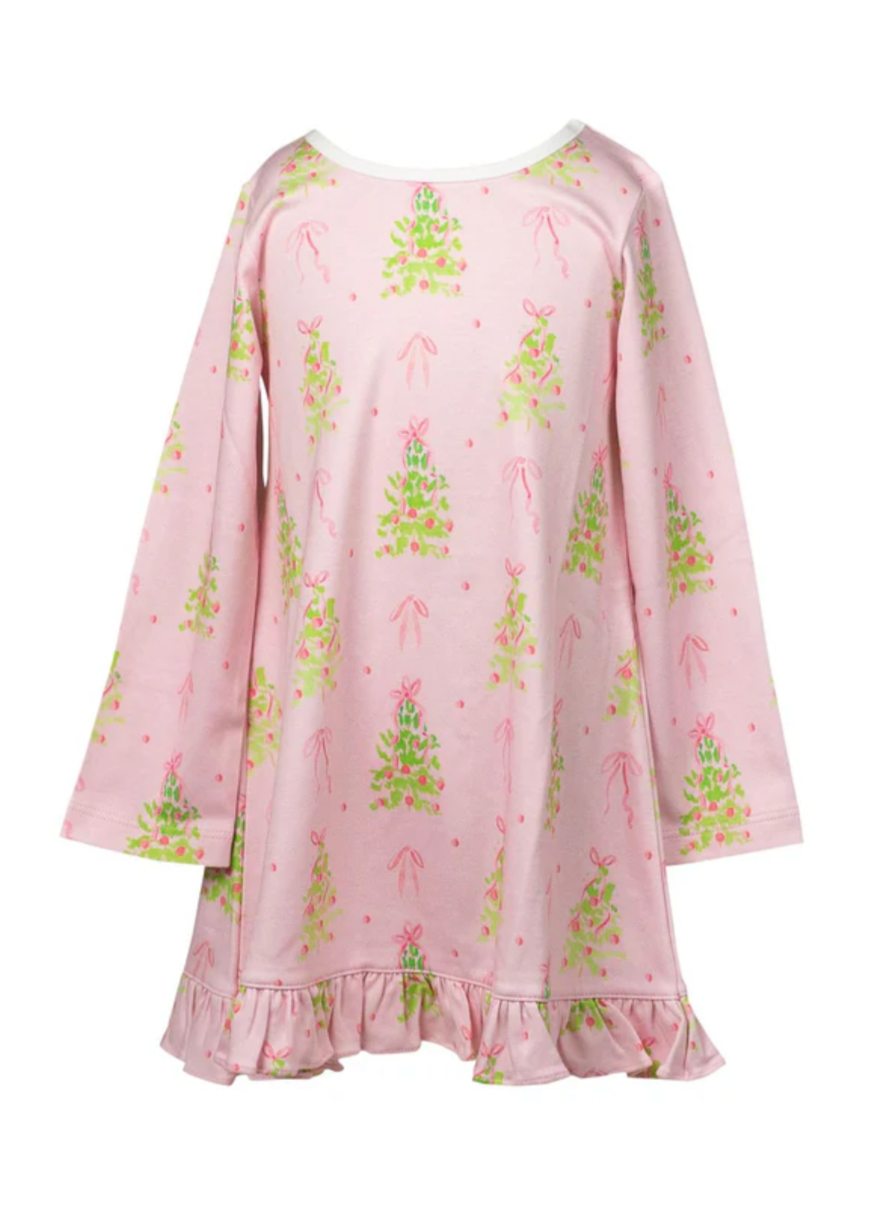 The Proper Peony Pink Tinsel Play Dress