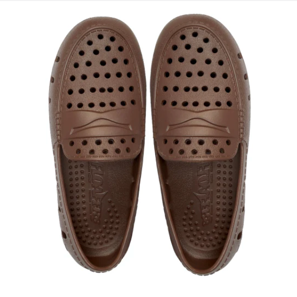 Floafers Prodigy Driver Shoe - Driftwood Brown/Coconut