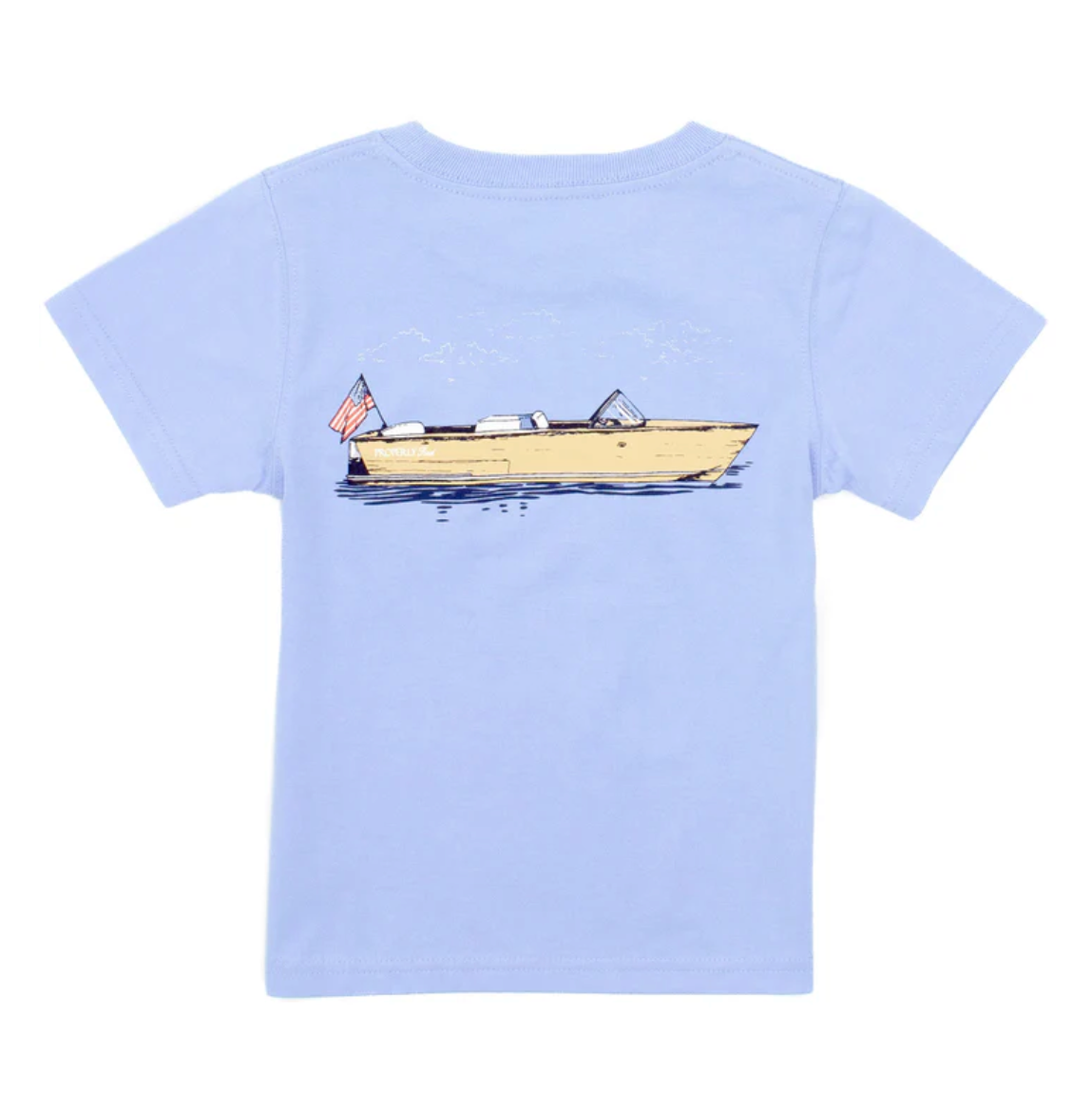 Properly Tied Boating Tradition on Light Blue