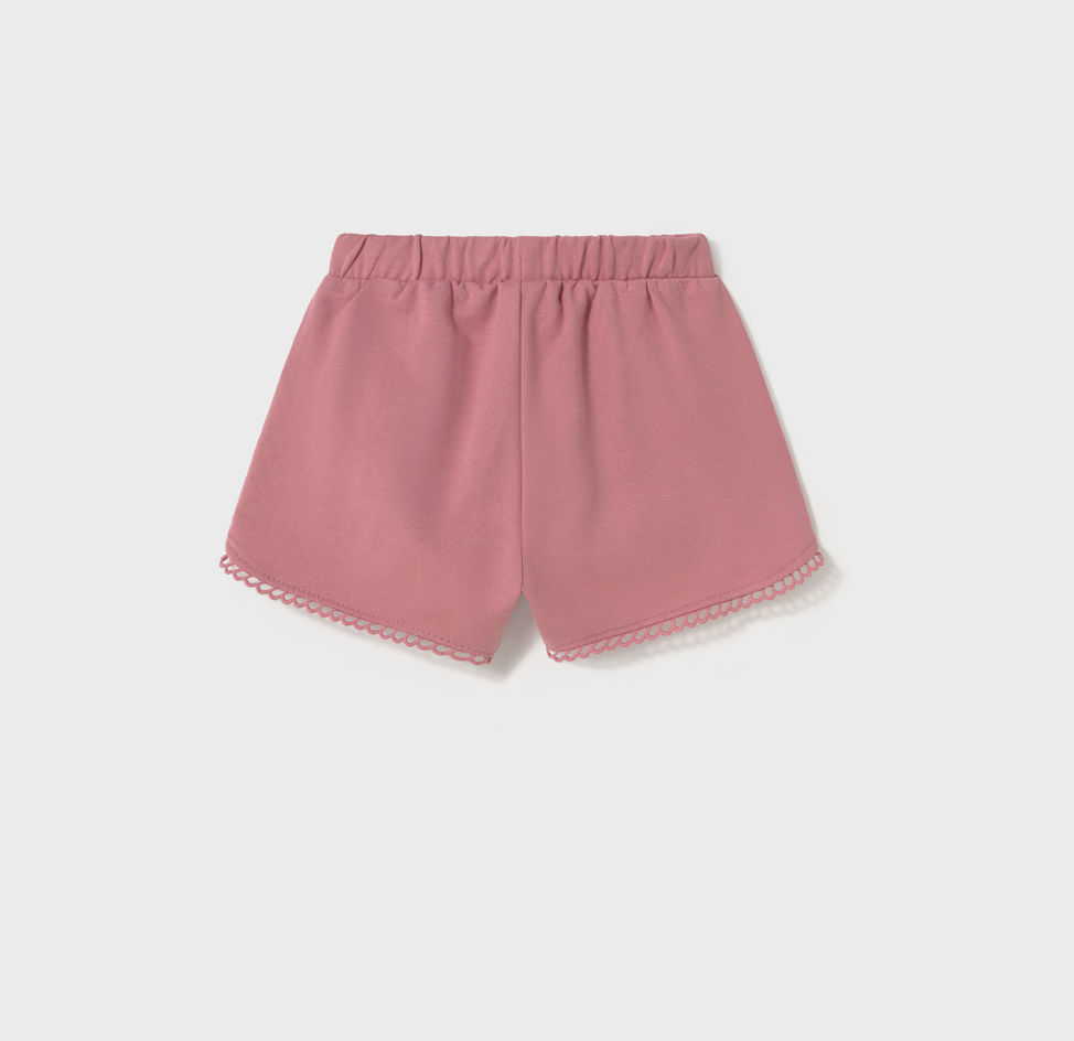 Mayoral Baby Girl Blush Chenille Shorts