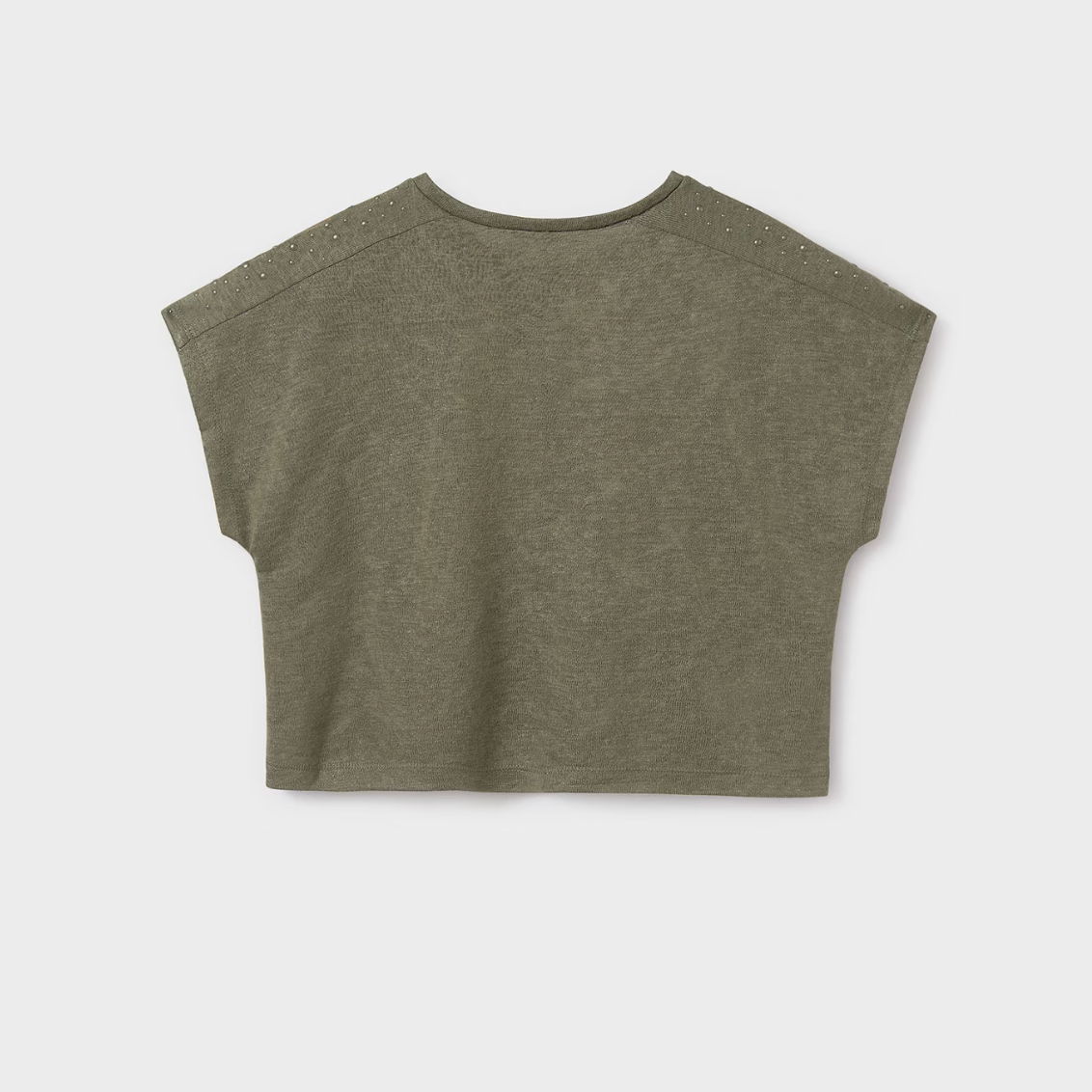 Mayoral Tween Moss Studded Top