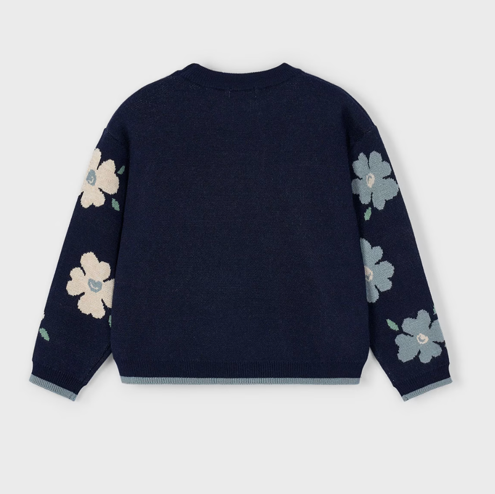 Mayoral Girl Camille Flower Sweater