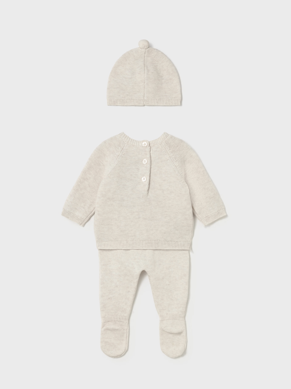 Mayoral Baby Natural 3 Piece Set