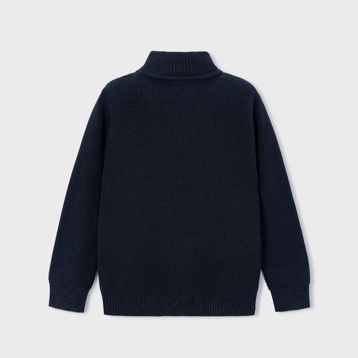 Mayoral Boys Navy Quarter Zip Sweater