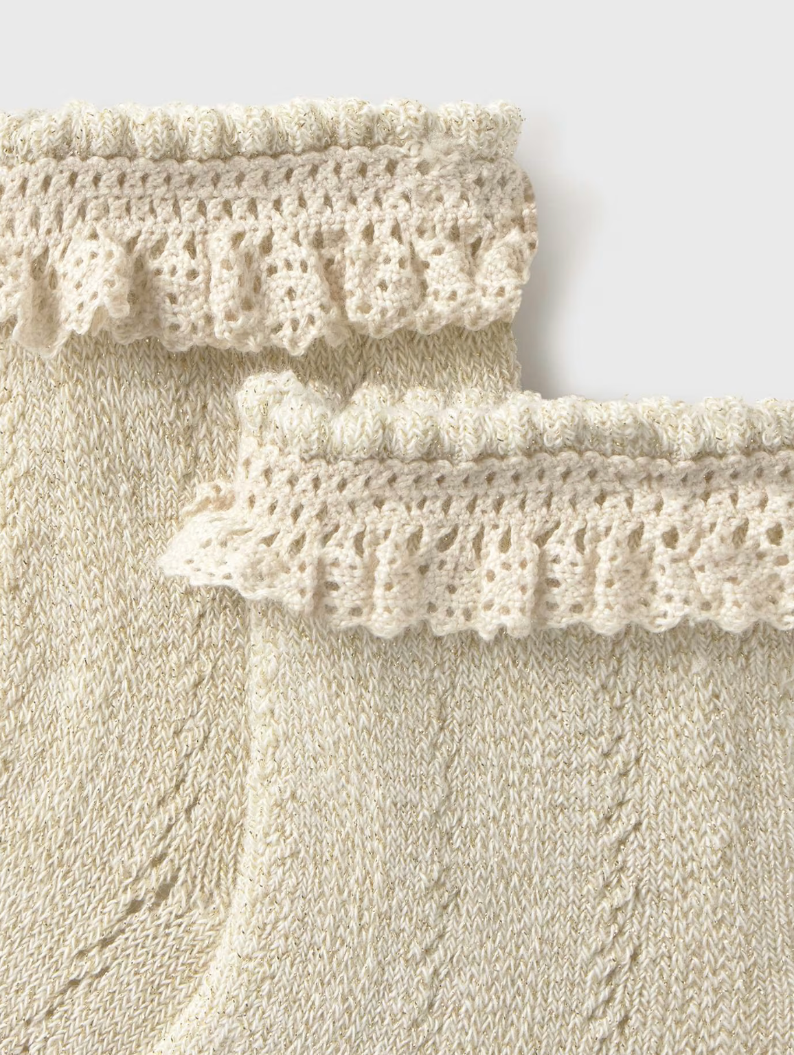 Mayoral Baby Girl Champagne Knee High Socks