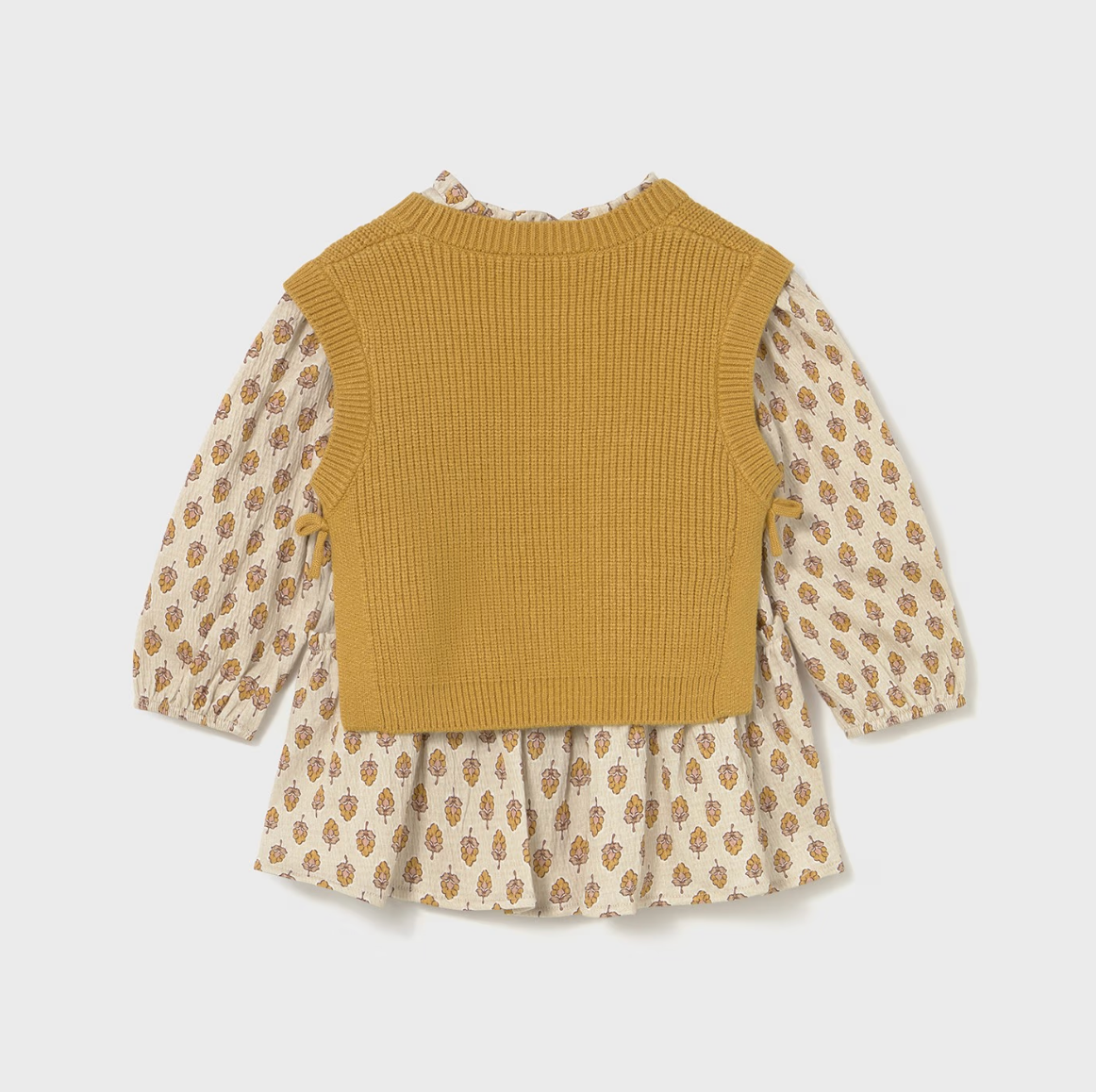 Mayoral Baby Girl Hazel Vest and Dress Set