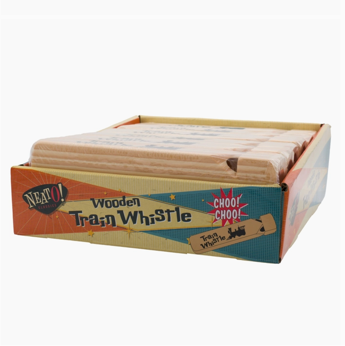 Classic Wooden Train Whistle