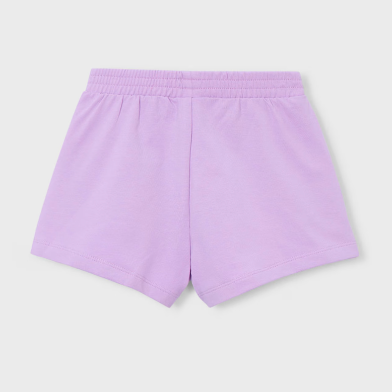 Mayoral Girl Lilac Chenille Shorts