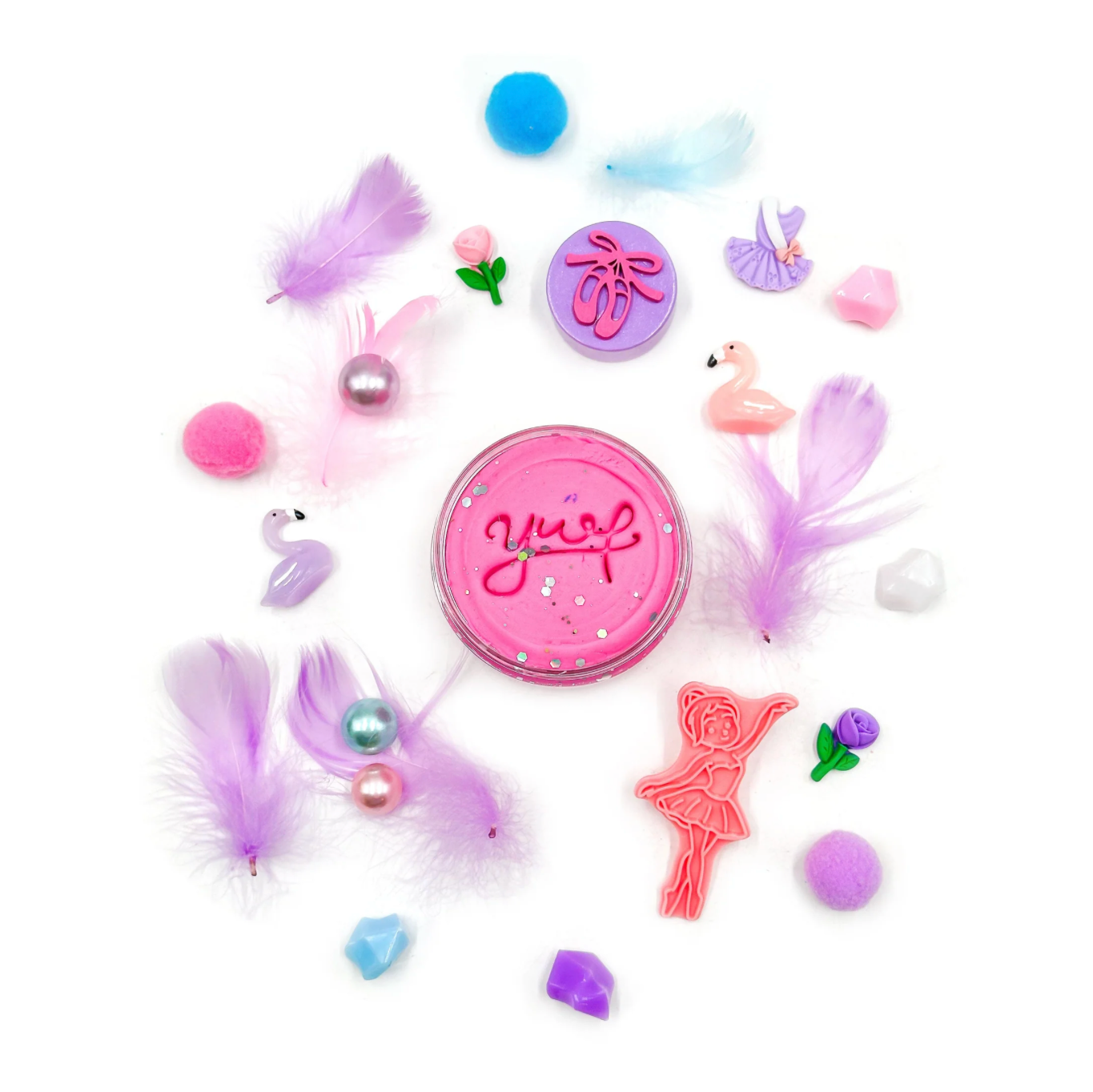 YWF Ballet Grab & Go Dough Jar