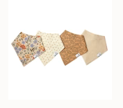Copper Pearl Baby Bandana Bibs