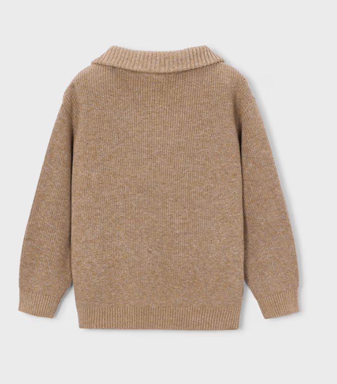 Mayoral Boys Quarter-Zip Sweater