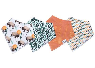 Copper Pearl Baby Bandana Bibs