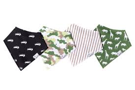 Copper Pearl Baby Bandana Bibs