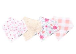 Copper Pearl Baby Bandana Bibs