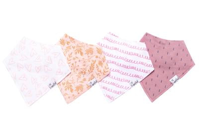 Copper Pearl Baby Bandana Bibs