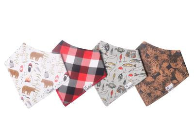 Copper Pearl Baby Bandana Bibs