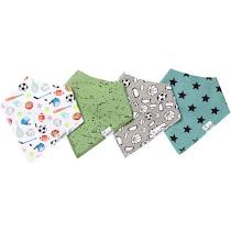 Copper Pearl Baby Bandana Bibs