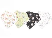 Copper Pearl Baby Bandana Bibs