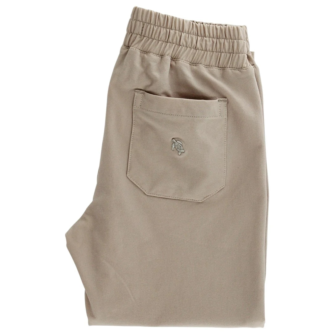 J. Bailey Performance Charlie Pull On Pant - Khaki