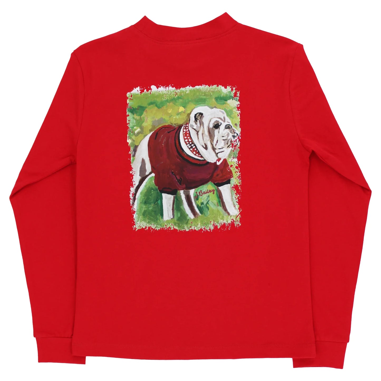 J. Bailey Long Sleeve Red Dawgs Tee