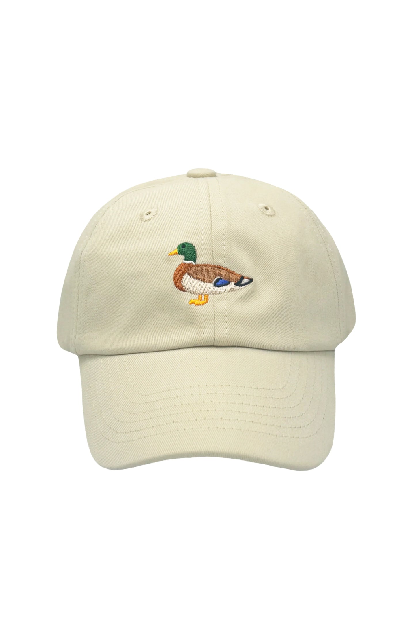 Bits & Bows Khaki Mallard Baseball Hat